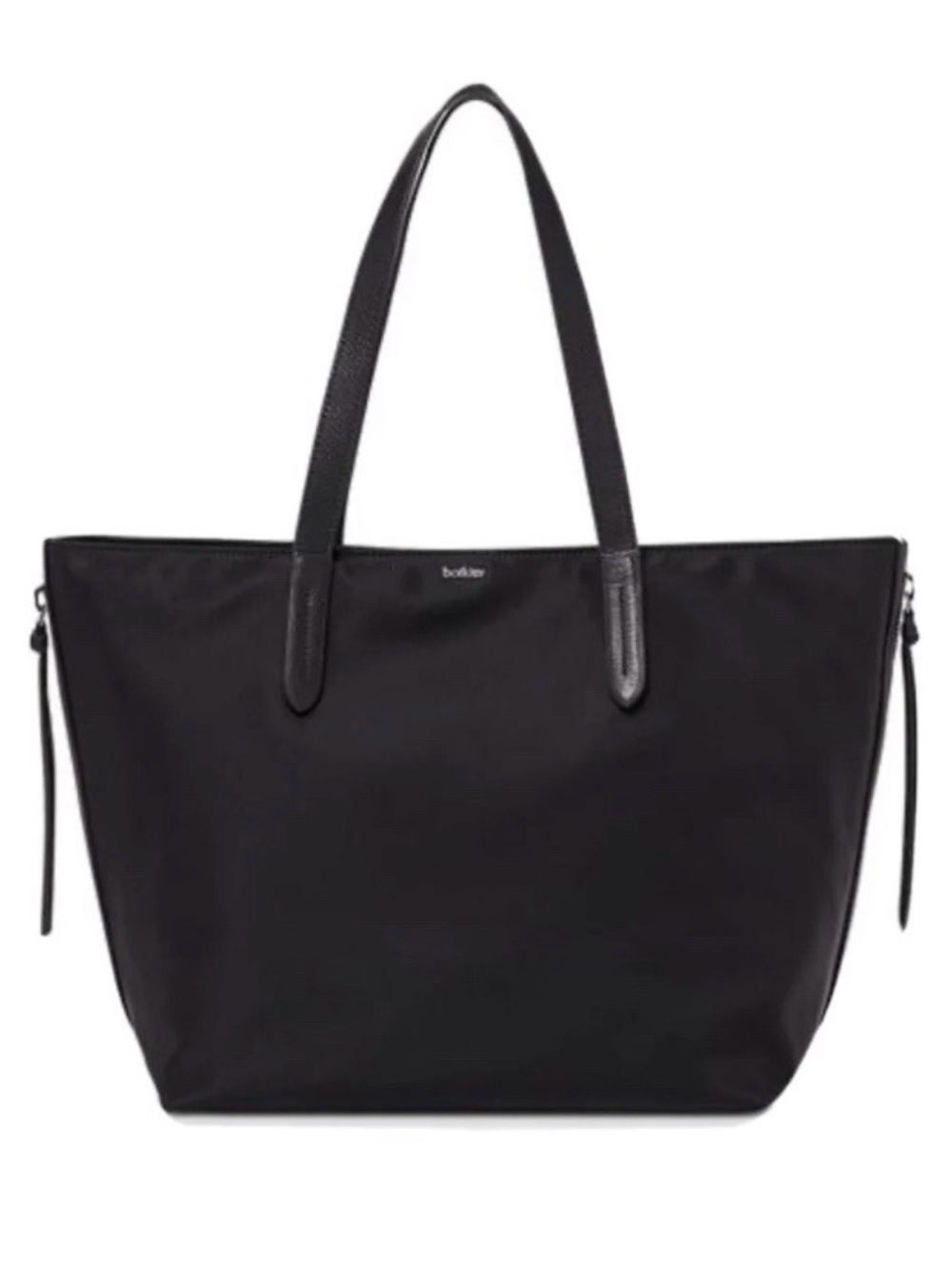 NWT Botkier New York Black Nylon Expandable Tote Bag